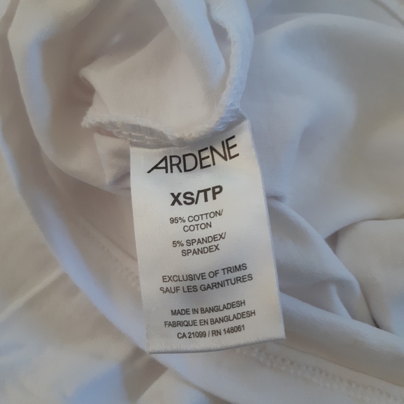 Ardene T Shit XS White - Picture 4 of 4